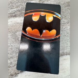 Batman 1989 VHS Tape Vintage